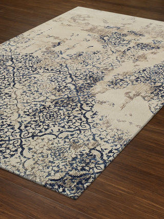 Dalyn Lavita LV501 Navy Area Rug Floor Shot