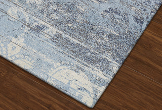 Dalyn Lavita LV521 Denim Area Rug Closeup