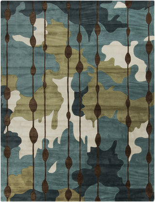 Surya Lava LVA-8009 Teal Area Rug 8' x 10'6''