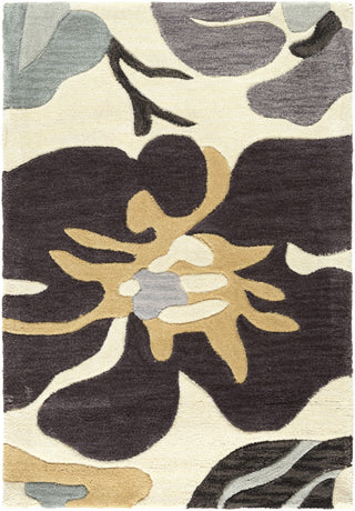 Surya Lava LVA-8017 Gray Area Rug 2' x 3'