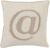 Surya Linen Text Where it's at LX-001 Pillow
