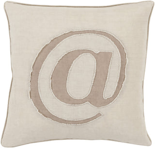 Surya Linen Text Where it's at LX-001 Pillow