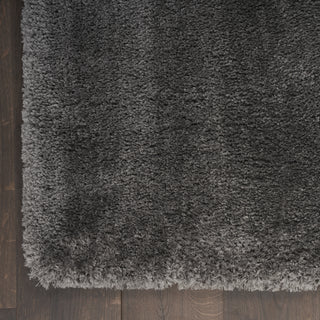 Nourison Luxurious Shag LXR05 Grey Area Rug Main Image