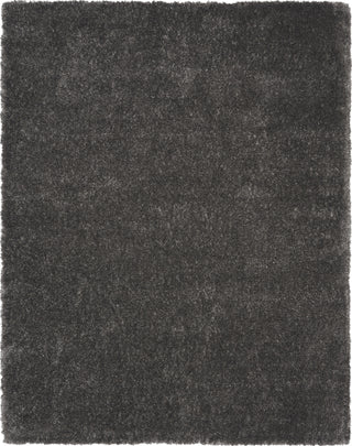 Nourison Luxurious Shag LXR05 Grey Area Rug main image