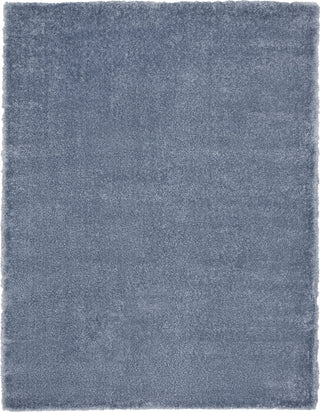 Nourison Luxurious Shag LXR05 Light Blue Area Rug main image