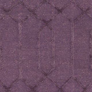 Surya Lydia LYD-6009 Dark Purple Hand Knotted Area Rug Sample Swatch