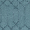 Surya Lydia LYD-6010 Teal Hand Knotted Area Rug Sample Swatch