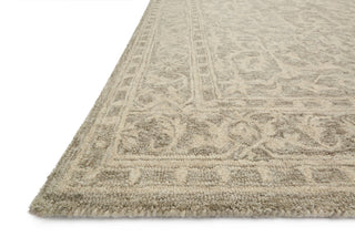 Loloi Lyle LK-02 Stone Area Rug Corner Shot Feature