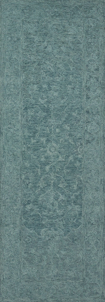 Loloi Lyle LK-05 Teal Area Rug 2'6''x 7'6'' Runner
