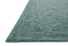 Loloi Lyle LK-05 Teal Area Rug Corner Shot Feature