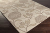 Surya Lyon LYN-3003 Taupe Hand Tufted Area Rug by Florence de Dampierre 5x8 Corner