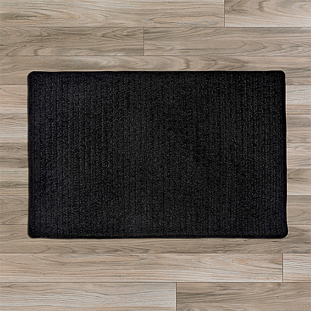 Colonial Mills Simple Chenille M102 Black Area Rug main image