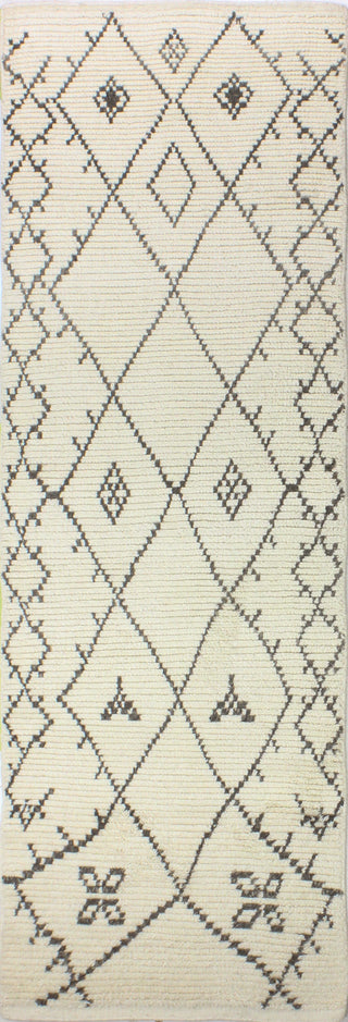 Bashian Marakesh M133-BN12 Ivory Area Rug Runner