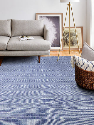 Bashian Matrix M144-BMA Blue Area Rug