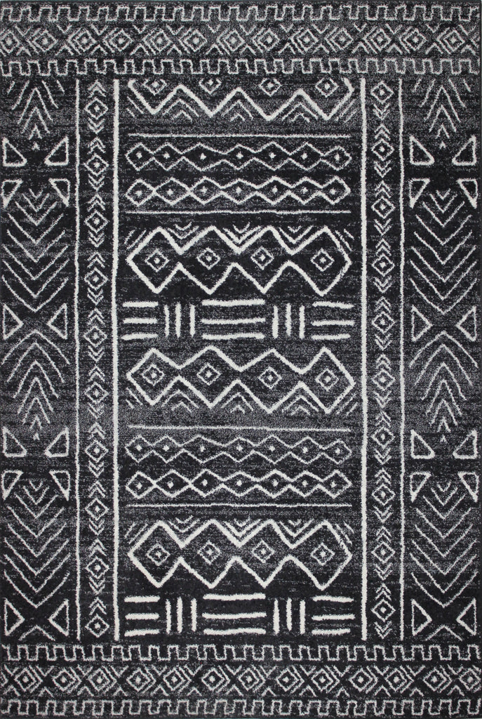 Bashian Mayfair M147-MR601 Charcoal Area Rug