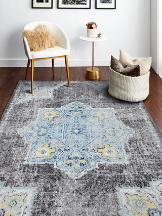 Bashian Mayfair M147-MR608 Grey Area Rug