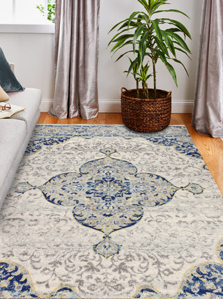 Bashian Mayfair M147-MH504 Area Rug Room Scene Feature