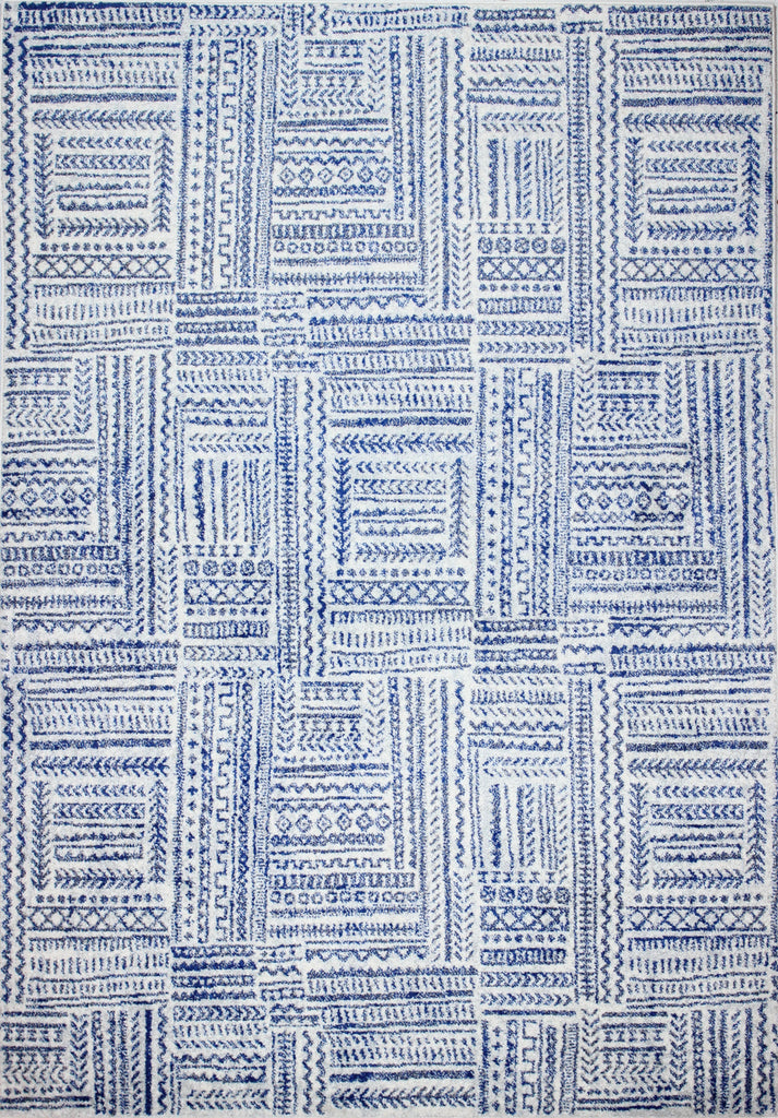 Bashian Mayfair M147-MR603 Ivory/Blue Area Rug