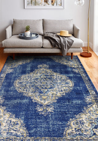 Bashian Mayfair M147-MH508 Area Rug Room Scene Feature