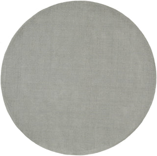 Surya Mystique M-211 Light Gray Area Rug 6' Round