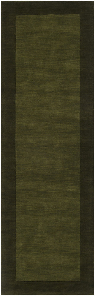 Surya Mystique M-315 Olive Area Rug 2'6'' x 8' Runner