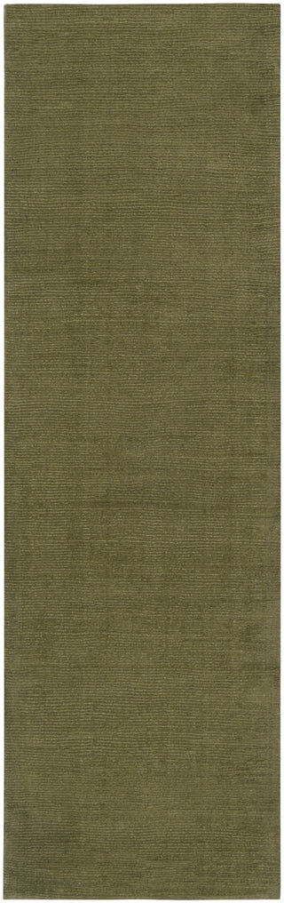 Surya Mystique M-329 Olive Area Rug 2'6'' x 8' Runner