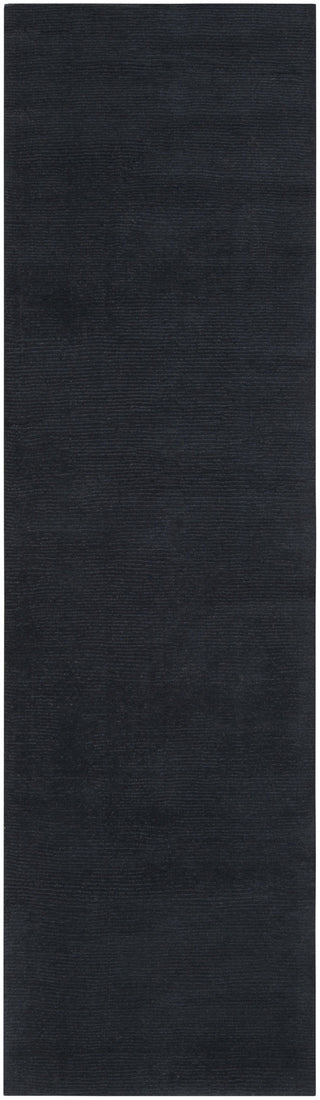 Surya Mystique M-340 Charcoal Area Rug 2'6'' x 8' Runner