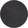 Surya Mystique M-341 Charcoal Area Rug 6' Round