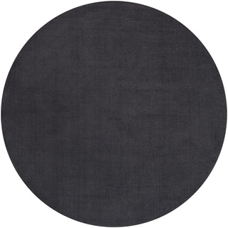 Surya Mystique M-341 Charcoal Area Rug 6' Round