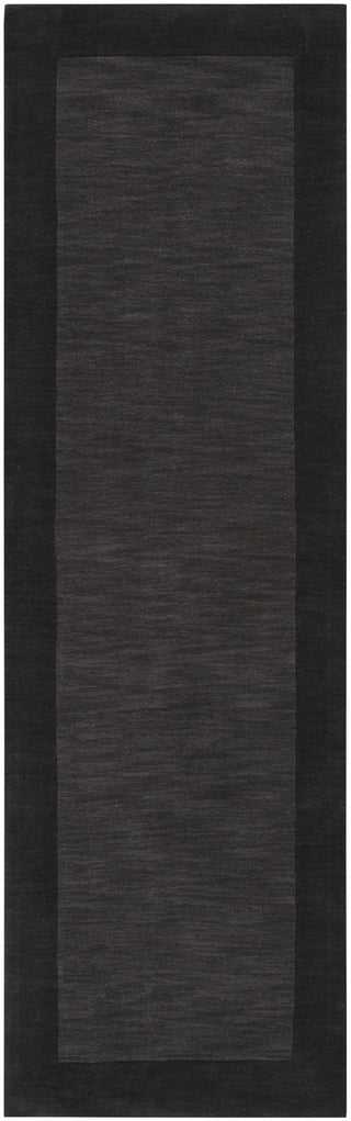 Surya Mystique M-347 Charcoal Area Rug 2'6'' x 8' Runner