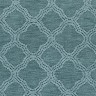 Surya Mystique M-422 Teal Hand Loomed Area Rug Sample Swatch