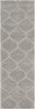 Surya Mystique M-5101 Gray Area Rug 2'6'' x 8' Runner