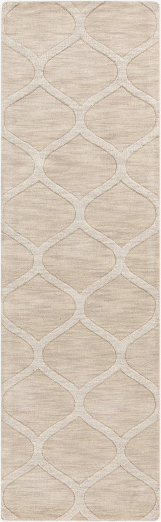 Surya Mystique M-5107 Ivory Area Rug 2'6'' x 8' Runner