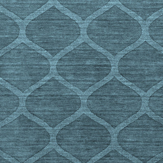 Surya Mystique M-5109 Teal Hand Loomed Area Rug Sample Swatch