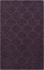 Surya Mystique M-5119 Eggplant Area Rug 5' x 8'