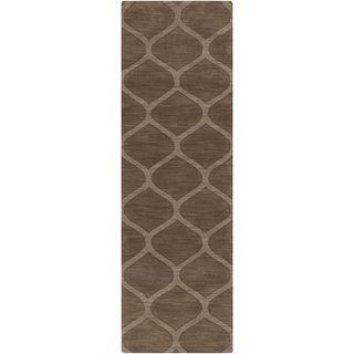 Surya Mystique M-5123 Olive Area Rug 2'6'' x 8' Runner