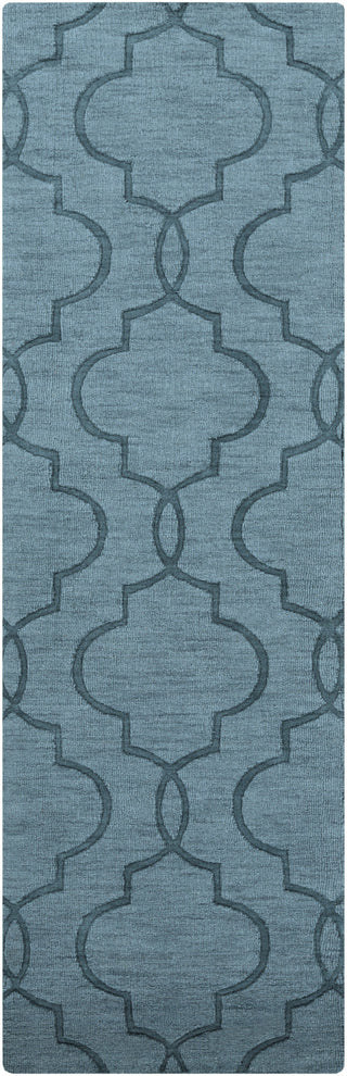 Surya Mystique M-5181 Slate Area Rug 2'6'' x 8' Runner