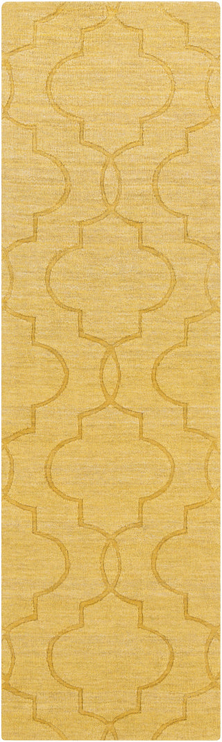 Surya Mystique M-5193 Gold Area Rug 2'6'' x 8' Runner