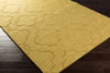 Surya Mystique M-5193 Gold Hand Loomed Area Rug 5x8 Corner