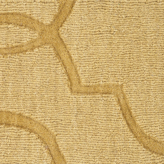 Surya Mystique M-5193 Gold Hand Loomed Area Rug Sample Swatch