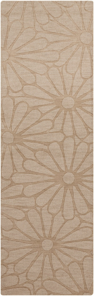 Surya Mystique M-5299 Butter Area Rug 2'6'' x 8' Runner