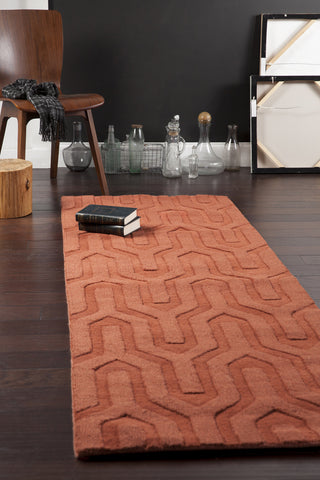 Surya Mystique M-5303 Rust Hand Loomed Area Rug 