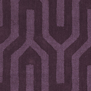 Surya Mystique M-5309 Eggplant Hand Loomed Area Rug Sample Swatch