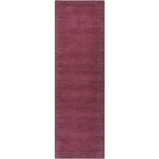 Surya Mystique M-5319 Eggplant Area Rug 2'6'' x 8' Runner