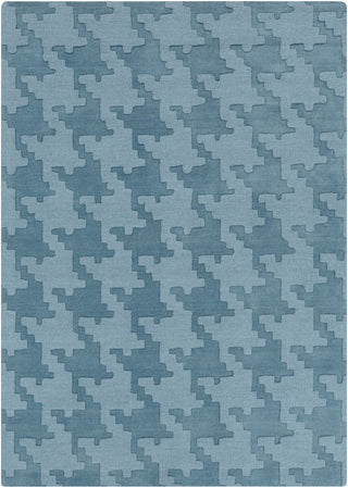 Surya Mystique M-5339 Teal Hand Loomed Area Rug 5' X 8'