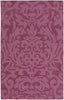 Surya Mystique M-5342 Eggplant Hand Loomed Area Rug 5' X 8'