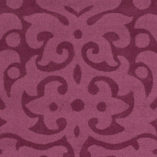 Surya Mystique M-5342 Eggplant Hand Loomed Area Rug Sample Swatch