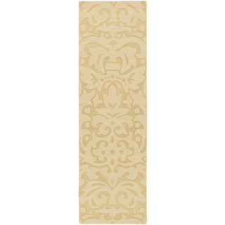 Surya Mystique M-5344 Gold Area Rug 2'6'' x 8' Runner