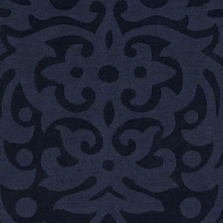 Surya Mystique M-5347 Navy Hand Loomed Area Rug Sample Swatch