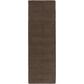 Surya Mystique M-5350 Olive Area Rug 2'6'' x 8' Runner